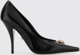 Versace D&eacute;collet&eacute; La Medusa in pelle con tacco alto a spillo
