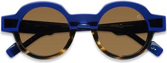 Etnia Barcelona Omar BLHV Mens Sunglasses Size 47