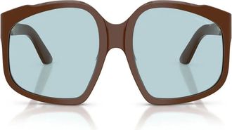 Miu Miu Sunglasses Mua07 S 24 D20 R Chocolate/Light Blue Women
