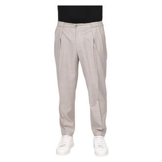 BRIGLIA 1949 Suit Trousers, male, Beige, Size: M Pantalone Portobellos