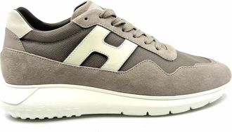 Hogan H371 Interactive Sneakers - Heren - Sneakers - Grijs - 43 EU - Leer - Schoenen