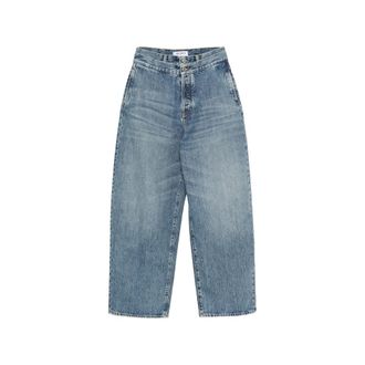 The Attico Layered-waistband Jeans