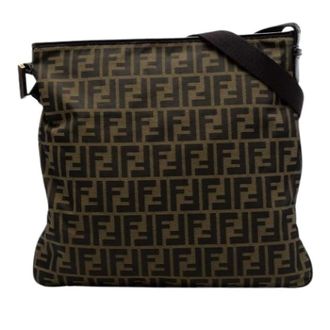 Fendi Pre-owned Cross Body Bags, female, Brown, Size: ONE SIZE Pre-owned Vintage Crossbody Bag