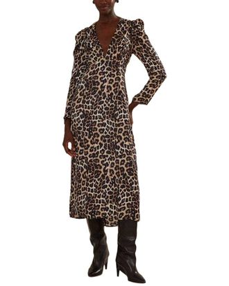 Farm Rio Farm Rio Natural Skin Cream Midi Dress