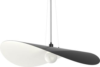 Lumicom Piuma L&aacute;mpara De Techo &Oslash;90 Bicolor Glossy