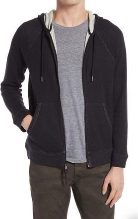 John Varvatos Cotton Blend Hoodie in Black at Nordstrom Rack, Size Xx-Large