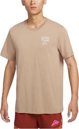Nike Dri-FIT Running T-Shirt Asia Sizing Khaki FZ8055-247