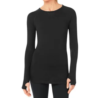 Shape Active Movement Long Sleeve Tee In Black