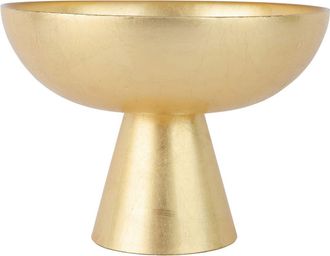 Vietri Moon Glass Small Pedestal Bowl in Gold at Nordstrom