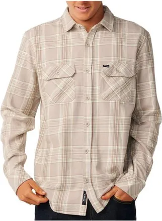 Rip Curl Griffin Flannel Shirt Hemd f&uuml;r Herren | beige