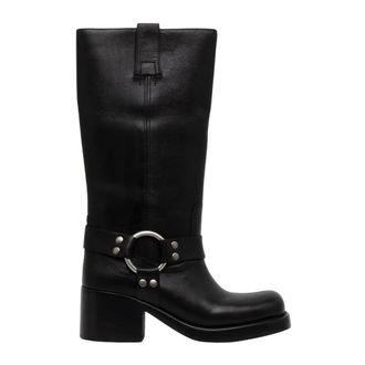 Jeffrey Campbell Stivale al ginocchio Reflection - - Shoes - Donna - Nero - 36 EU