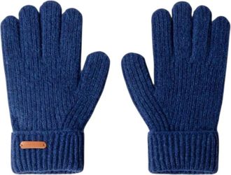 Pepe Jeans London Francisy Handschoenen - Dames - Handschoenen - Blauw - ONE Size - Wol - Accessoires