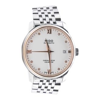 Mido Mido - Woman - M0272084126600 - Baroncelli Chronometer Silicio - Dames - Horloges - Wit - ONE Size - Accessoires