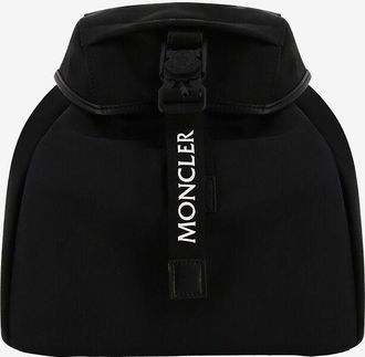 Moncler Mini-Rucksack aus Nylon und Leder Trick