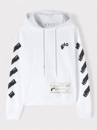 Off-white Mens Teenage Engineering Arrow Hoodie White - Size Small