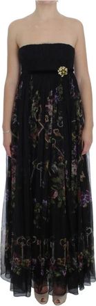 Dolce & Gabbana Maxi Kleedjes - Dames - Feestkleedjes - Veelkleurig - S - Kleedjes
