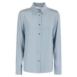 Tela Dames, Blouses & Shirts, Blauw, Maat: M