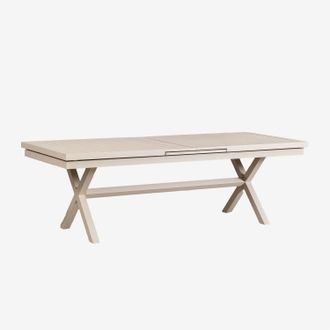 Sklum Sklum - Mesa De Comedor Rectangular Extensible En Aluminio Karena