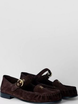 Miu Miu leather loafers