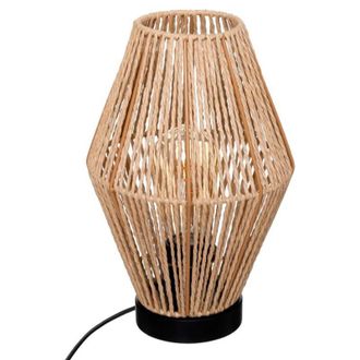 Atmosphera L&aacute;mpara &laquo;aissa&raquo; - Metal Y Papel H 32 Cm - Atmosphera Cr&eacute;ateur DInt&eacute;rieur