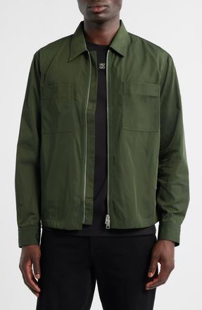HUGO BOSS Evalom Water Repellent Jacket in Dark Green at Nordstrom, Size Large