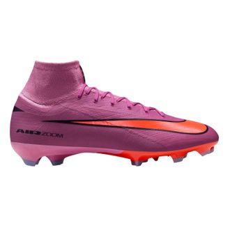 Nike Unisex voetbalschoenen voor volwassenen, Mercurial Firm Ground (Roze/Zwart)