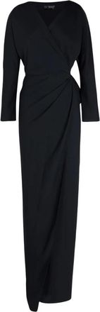 Cortana Eteria Wrap Dress - Dames - Wikkelkleedje - Blauw - L - Kleedjes