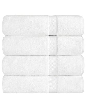 Linum Home Textiles Anovia 4Pc Bath Towel Set