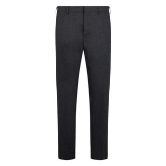 Moorer Suit Trousers, male, Gray, Size: M Elegant Trousers