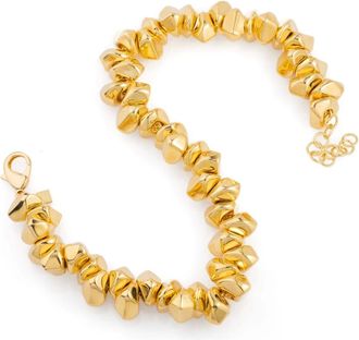 Federica Tosi Bracelets, female, Yellow, Size: ONE SIZE Small Stone Necklace