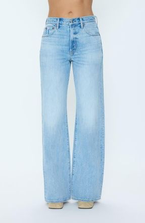 Pistola Denim Larsen High Waist Wide Leg Jeans in Mellow at Nordstrom, Size 24