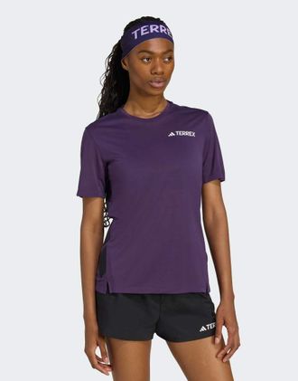 adidas Terrex Xperior Climacool+ - T-shirt viola aurora