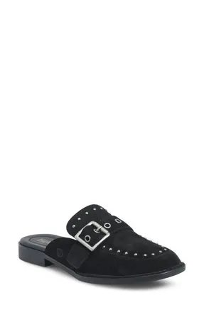 B&oslash;rn Mikah Mule in Black Suede at Nordstrom, Size 11