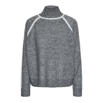 Pieces Grey/White Jumper Women Lola, grey, M