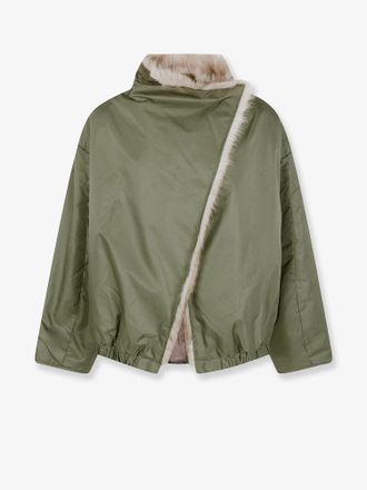 Frankie Shop Giubbino Vera reversibile in nylon e pelliccia sintetica - THE FRANKIE SHOP - gender_Woman