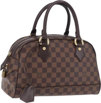 Louis Vuitton Tweedehands Canvas Louis Vuitton tassen - Dames - Vintage Handtas - Bruin - ONE Size - Vintage