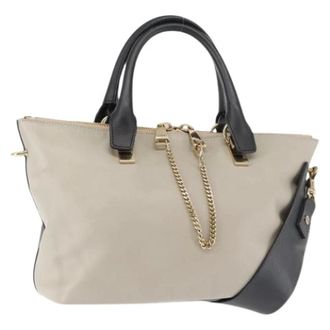Chlo&eacute; Pre-owned Handbags, female, Beige, Size: ONE SIZE Pre-owned Hand Bag