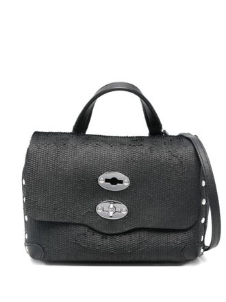 Zanellato Black Postina Baby Satchel