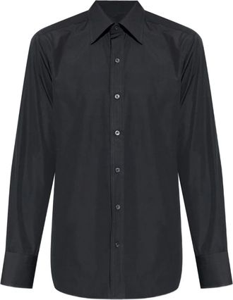 Tom Ford Camicia con bottoni - Nero