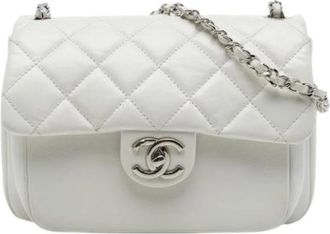 Chanel Pre-owned Borsa a tracolla trapuntata vintage - - Pre-owned - Donna - Bianco - ONE SIZE