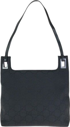 Gucci Black Nylon Shoulder Bag (Authentic Pre-Loved)