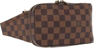 Louis Vuitton Pre-owned Belt Bags, female, Brown, Size: ONE SIZE Pre-owned Canvas Belt Bag