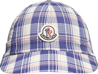 Moncler Moncler Striped Baseball Cap, Men, Multicolor, Size: One Size