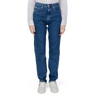 Calvin Klein Jeans Hoge Taille Recht Gesneden Jeans