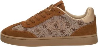 Guess Schoenen, Dames, Bruin, 37 EU, Leer, Jacek Sneakers
