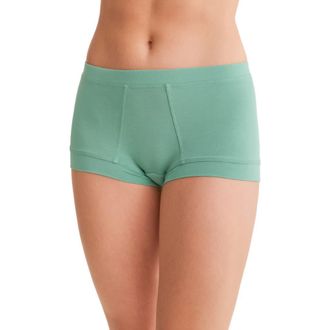 Fleur't Boxer Shorts in Agave Green at Nordstrom, Size X-Small
