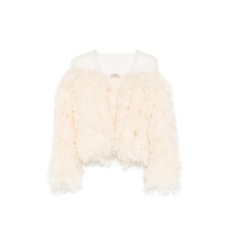 Elisabetta Franchi Fringed Jacket