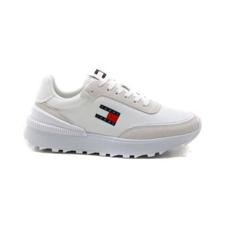 Tommy Jeans Sneakers, male, White, Size: 3 US Sneakers