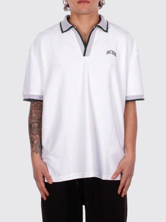 GCDS Polo in cotone con logo