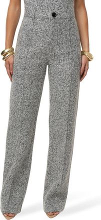 JLUXLABEL Stay Sharp Tweed Trouser in Light Grey at Nordstrom, Size X-Small 33